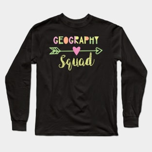 Geography Squad Long Sleeve T-Shirt